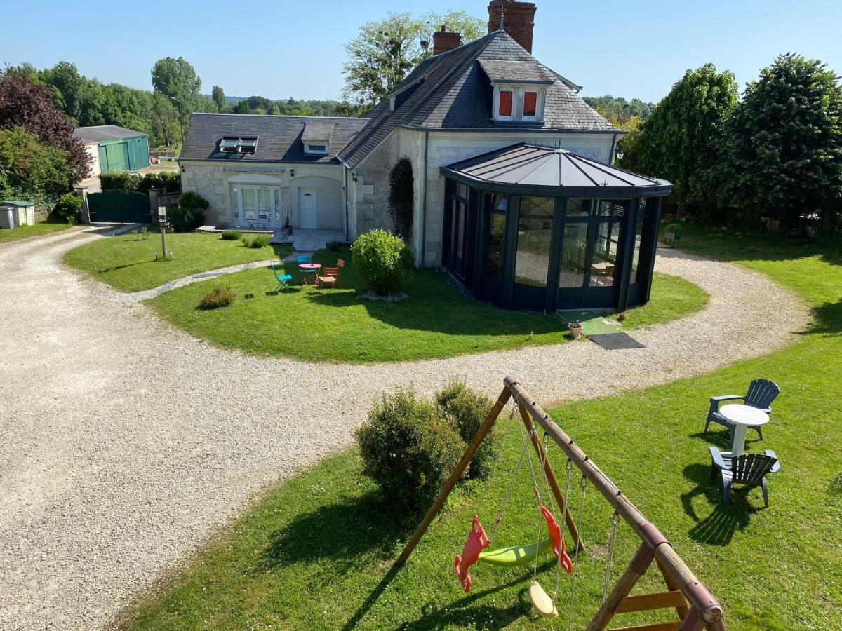 Les Mariniers Chambres D'Hotes -Guest House - Bain Nordique En Option Mareuil-sur-Cher Bagian luar foto