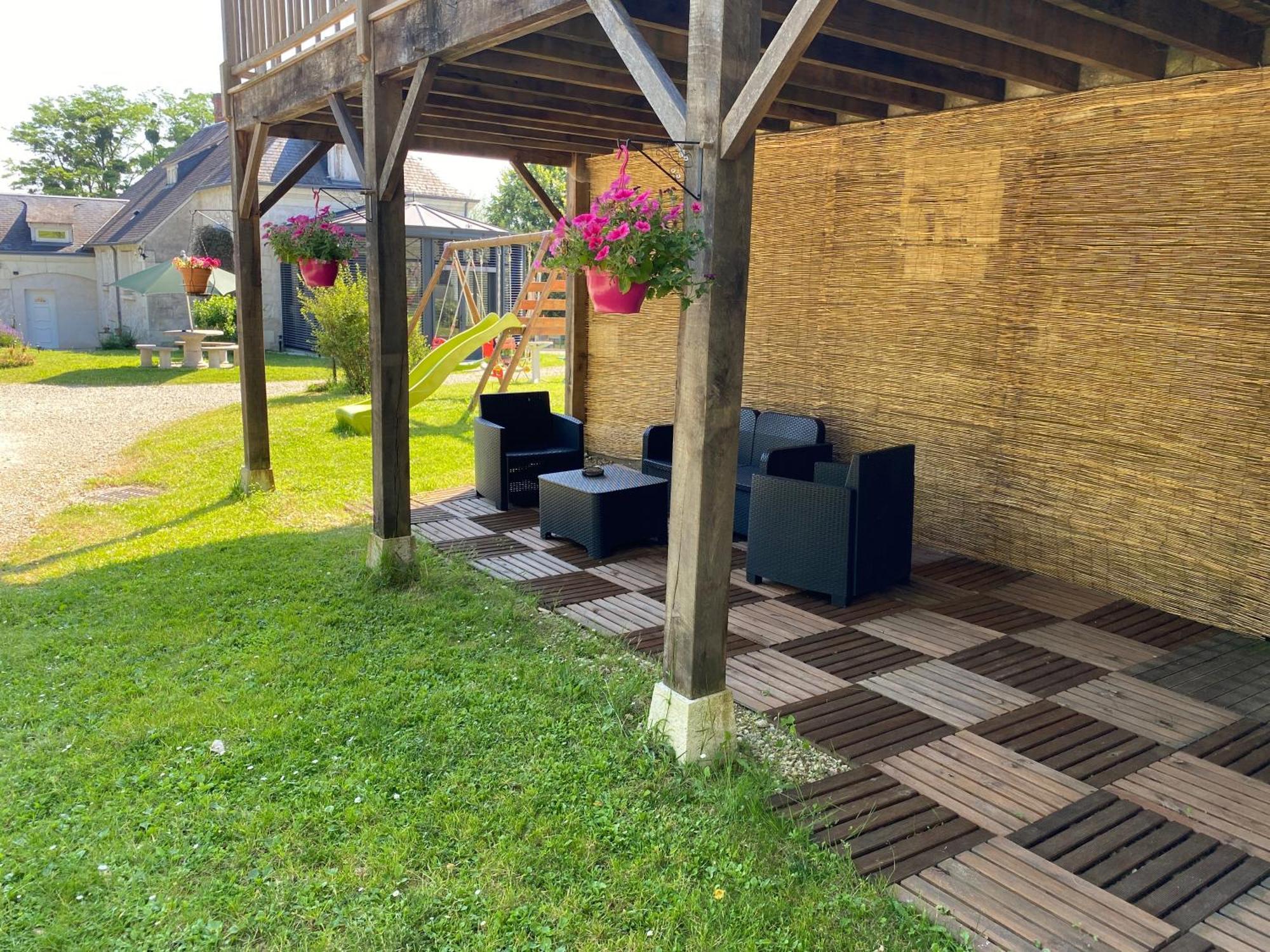 Les Mariniers Chambres D'Hotes -Guest House - Bain Nordique En Option Mareuil-sur-Cher Bagian luar foto